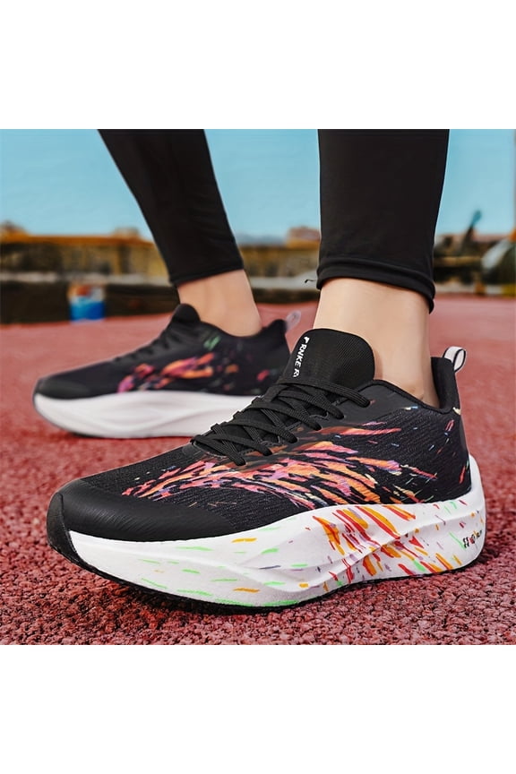 Men'S Breathable Running Shoes for Autumn 2025, Featuring Shock Absorption And Slip Resistance, Suitable for Middle-Distance Racing