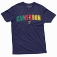 thumbnail image 1 of Men'S Cameroon T-Shirt Cameroun Country Tee Shirt Football Soccer Tee (4X-Large Navy Blue), 1 of 5
