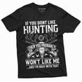 thumbnail image 1 of Men'S Camo Hunting Shirt Hunter Tee Shirt Funny Outdoors Camping Tee (4X-Large Black), 1 of 5