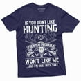 thumbnail image 1 of Men'S Camo Hunting Shirt Hunter Tee Shirt Funny Outdoors Camping Tee (Small Navy Blue), 1 of 5