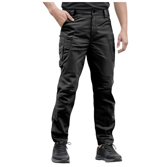 Men'S Cargo Pants Ripstop Pants For Men Men's Stretch Tactical Pants Water Resistant Ripstop Cargo Pants Outdoor Lightweight Work Hiking Pants