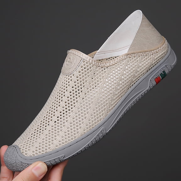 Men'S Casual Footwear for Spring And Summer with Soft Soles And Breathable Mesh, Ideal for Running And Sports