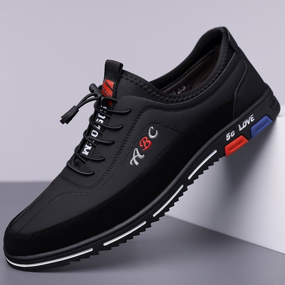 Men'S Casual Loafers, Stylish Rubber Soles, 5G Love Design,Comfortable Walking Sneakers