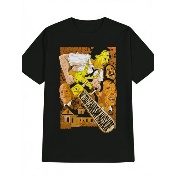 Men'S Casual Round-Neck T-Shirt, Print Design Men'S Top, a Gift for Men.