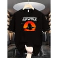 thumbnail image 1 of Men'S Casual Short-Sleeve Helicopter Print T-Shirt, 1 of 10