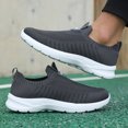 thumbnail image 1 of Men'S Casual Slip-On Loafers, Breathable Mesh Upper, Outdoor Sports Fitness Running Shoes, 1 of 9