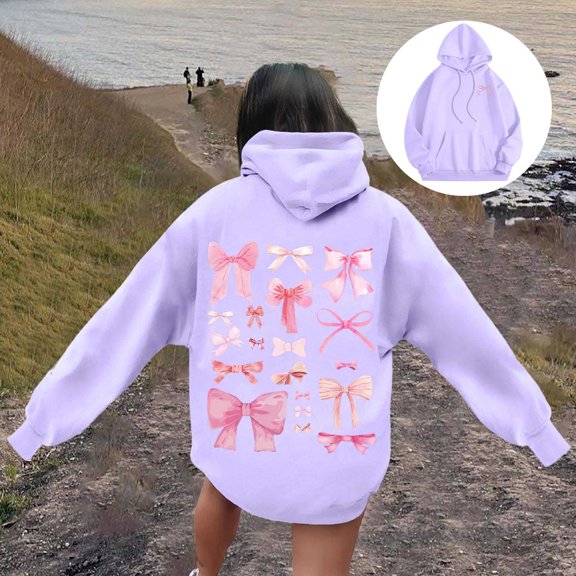 Men’S Christmas Sweatshirt Christmas Long Sleeve Mens Christmas Purple Graphic Sweatshirt Winter Sweatshirt Holiday Party Tops