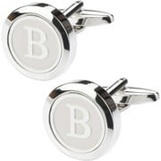 MenS Classic Stainless Steel Initials Cufflinks 26 Initials Cufflinks Business Wedding Shirts A-Z$ MenS Shirts Personalized Initials A-Z$ Classic Initials