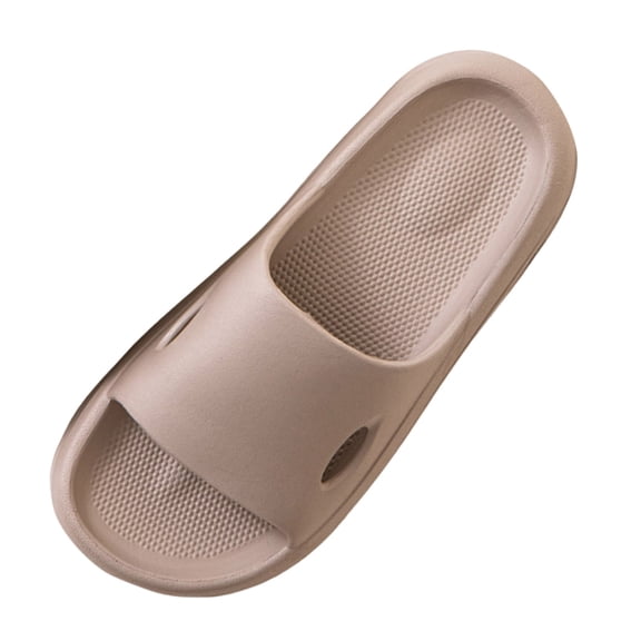 Men'S Comfortable Thong Slippers Cool Slippers Summer High End Indoor Home Household Bathroom Men Foot Feeling Slippers For External Wear Open-Toe House Sandals For Men
