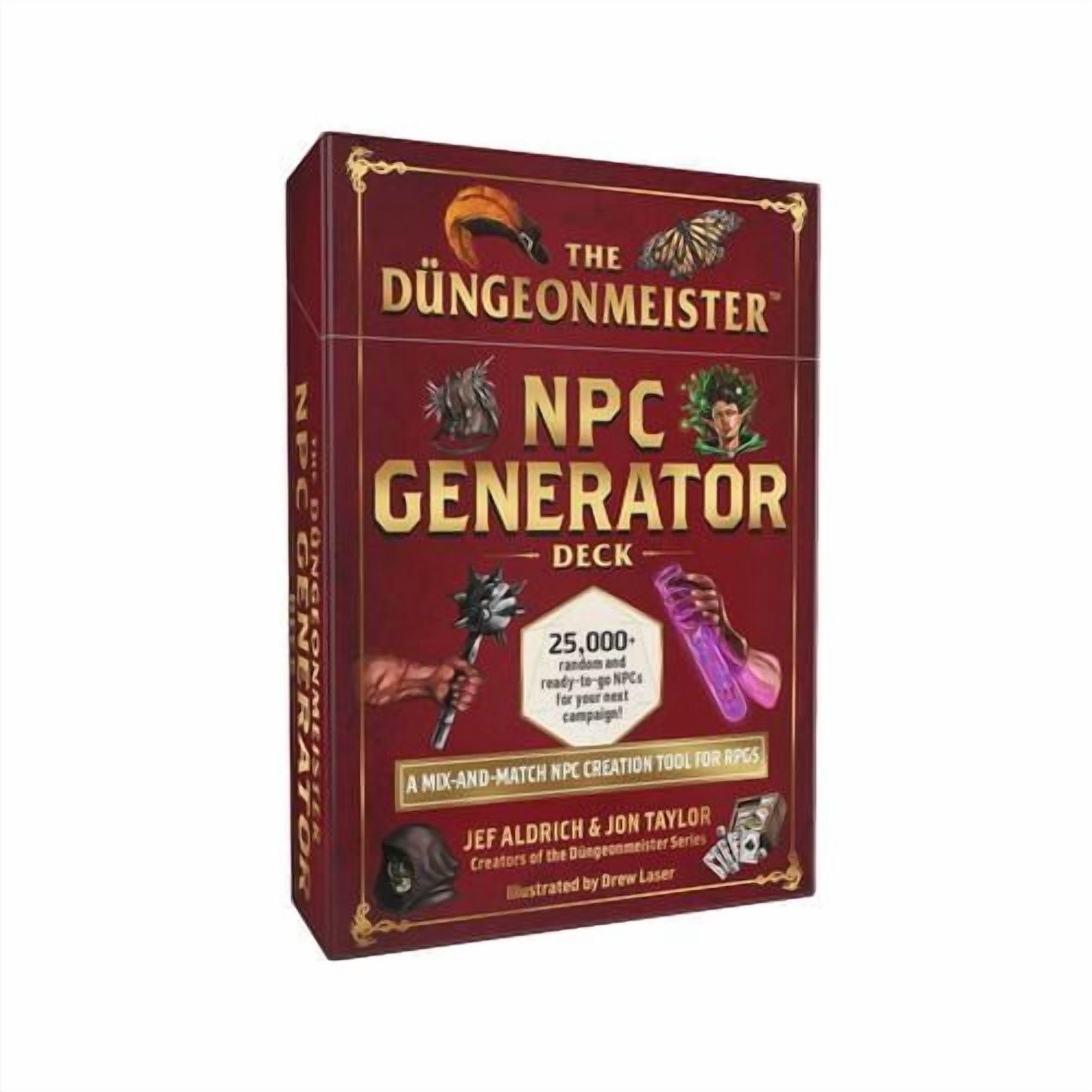 The Düngeonmeister NPC Generator Deck: A Mix-and-Match NPC Creation Tool for RPGs