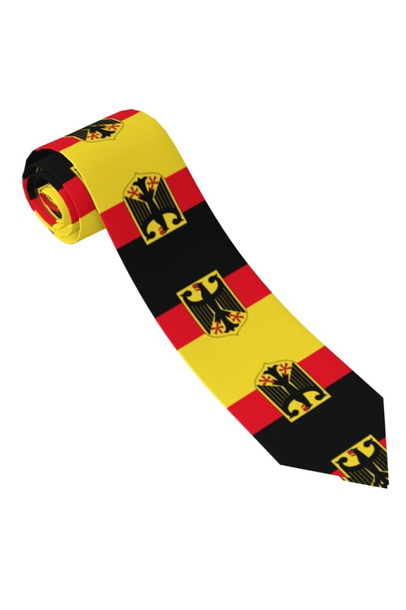 Men'S Deutschland Flag Fashion Business Wedding Neckties Ties