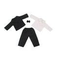 thumbnail image 1 of Men'S Doll Stand Up Collar Suit Three Piece Set Formal Outfit For Dolls, 1 of 6