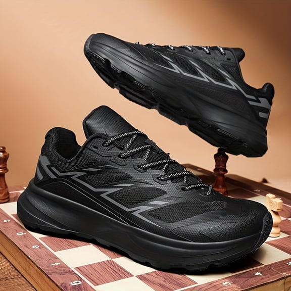 Men'S Fashion Casual Sports Shoes for Autumn, Available in Large Sizes with a Wide Toe, Breathable, Slip-Resistant Soles, Suitable for Running, Designed for Students An Outdoor Activities, Hiking,