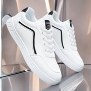 Men'S Fashion Skateboarding Shoes, Wear Resistant And Non Slip Laced Outdoor sneakers, Men'S Street Style Shoes - Spring New Collection