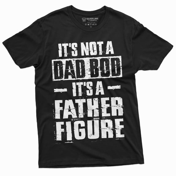 Men'S Father'S Day Dad Bod T-Shirt Gift For Dad Daddy Funny Graphic Shirts For Men Birthday Gift Ideas (3X-Large Black)