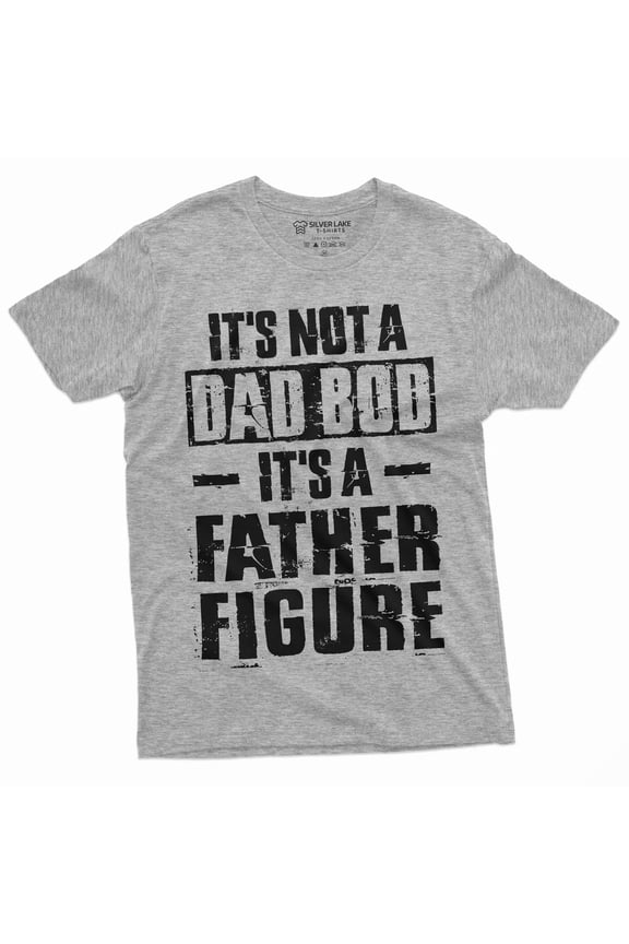 Men'S Father'S Day Dad Bod T-Shirt Gift For Dad Daddy Funny Graphic Shirts For Men Birthday Gift Ideas (Small Grey)