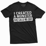 MenS FatherS Day Gift T-Shirt From Daughter Funny Dad Gift Tees Daughter And Daddy Tee Shirt For Him Medium Black
