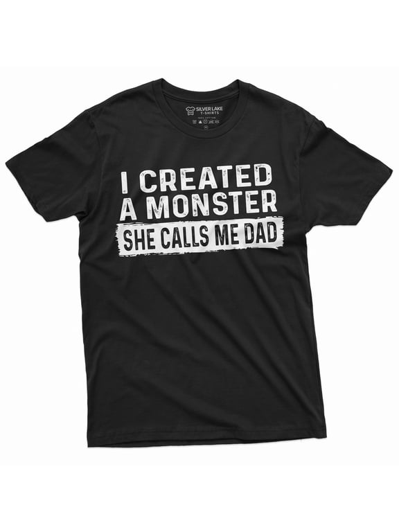 Men'S Father'S Day Gift T-Shirt From Daughter Funny Dad Gift Tees Daughter And Daddy Tee Shirt For Him