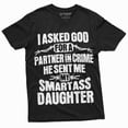 thumbnail image 1 of Men'S Father'S Day Partner In Crime Smart Daughter T-Shirt | Birthday Gift For Dad Daddy Tee Shirt (XX-Large Black), 1 of 5