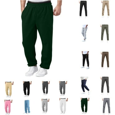 Men Pants, dingyimy Sweatpants For Men, Cargo Pants For Men, Color-Green,Athletic Pant Size M