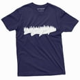 thumbnail image 1 of Men'S Flora Fauna Fishing Forest T-Shirt Nature Tee Shirt (4X-Large Navy Blue), 1 of 5