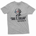 thumbnail image 1 of Men'S Funny 4Th Of July Tee Shirt Humor Fourth Independence Day George Washington 1776 Quote T-Shirt (Medium Gray), 1 of 6