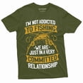 thumbnail image 1 of Men'S Funny Fishing T-Shirt Addicted To Fishing Gift Shirt Fisherman Shirt (X-Large Military Green), 1 of 6