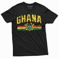thumbnail image 1 of Men'S Ghana T-Shirt Gaana Adehyeman Country Nationality Gift Tee Football Soccer Tee, 1 of 5
