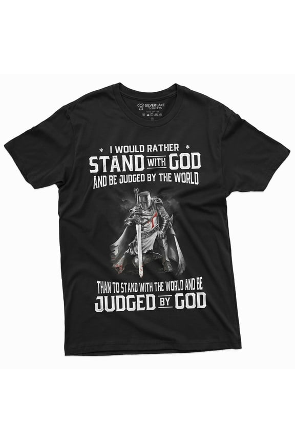 Men'S God Jesus T-Shirt Stand By God Tee Shirt |Jesus Christmas Tee-Shirt