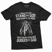 Men'S God Jesus T-Shirt Stand By God Tee Shirt |Jesus Christmas Tee-Shirt