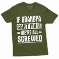 thumbnail image 1 of Men'S Grandpa Fix It Funny Shirt Gift For Grandfather Birthday Father'S Day Shirt (XX-Large Military Green), 1 of 6