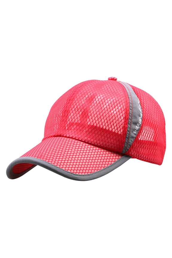 Men'S Hats & Caps Breathable Mesh Baseball Cap for Outdoor Sports and Casual Wear Adjustable Unisex Sun Hat Lightweight Running Design