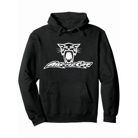 Men'S Hoodie 250g 50%Cotton + 50% Polyester - Arctic Cat Racing Snowmobile Powersports Pullover HoodieMen's Hoodie