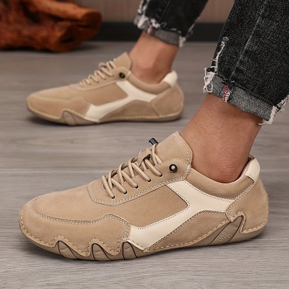 Men'S Lace-Up Sports Shoes - Casual Shoes - Comfortable And Breathable