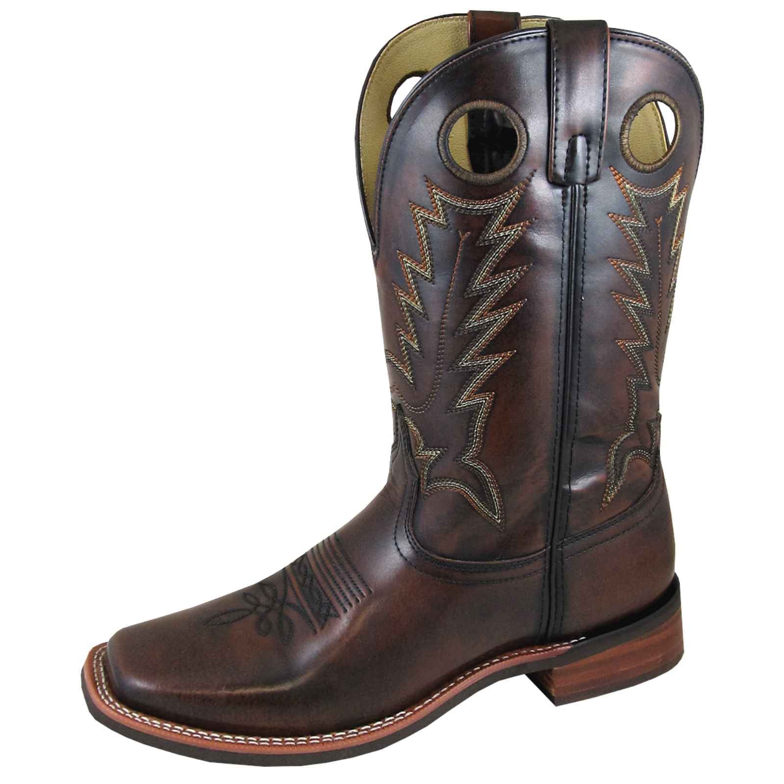 Smoky Mountain Western Boots Mens Landry Chocolate Brown  display picture 1
