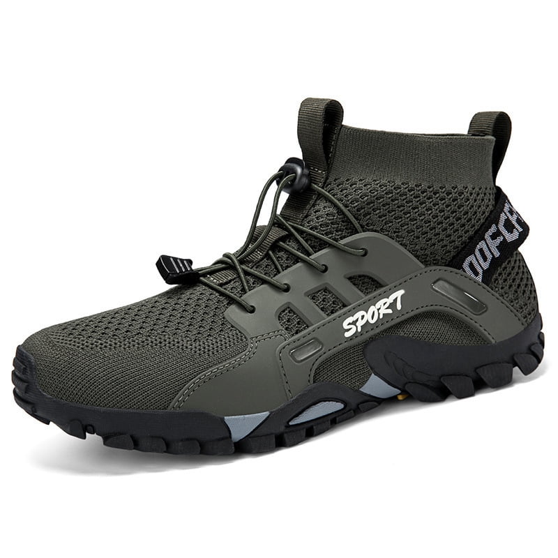 Men'S Large Size Outdoor Shoes for Summer, Breathable Hiking Shoes for Women, Foreign Trade Trekking Shoes, Slip-Resistant And Durable Mesh Casual Footwear