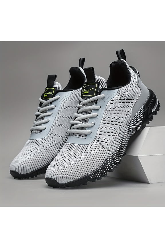 Men'S Lightweight Breathable Low-Top, Fabric Upper and Insole, MD Sole Casual Sports Running Shoes | All-Season,