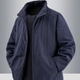 thumbnail image 1 of Men'S Lightweight Casual Spring/Autumn Camping Jacket - Solid Color, Zip-Up, Stand Collar, Durable Polyester, Ideal for Fishing & Outdoor Adventures, Camping Jacket, 1 of 5