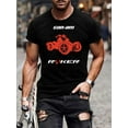 thumbnail image 1 of Men'S Limited Edition Can-Am Ryker 3-Wheel Graphic T-Shirt - Black with Red & White Print, Short Sleeve, Casual Summer Tee, AMK03880, Perfect for Outdoor Activities, 1 of 5