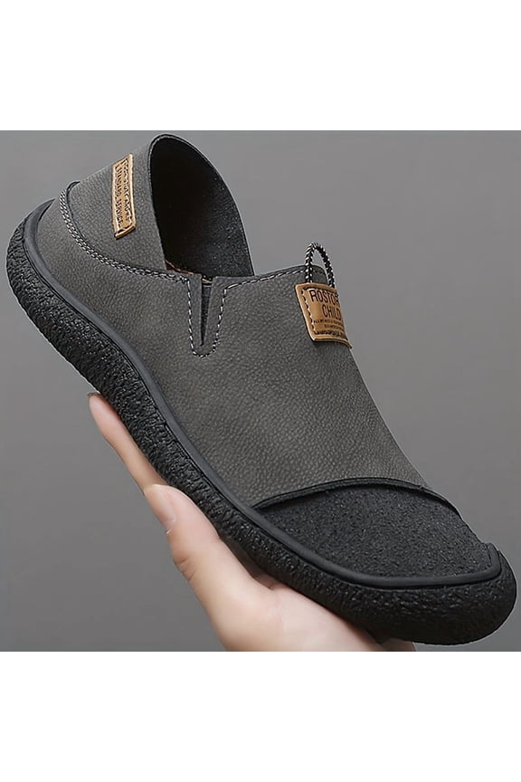 Men'S Loafers for Men Shoes Sneakers Casual Boat Shoe Driving Mens Dress Handmade Man Black Brown Grey Size Male Formal
