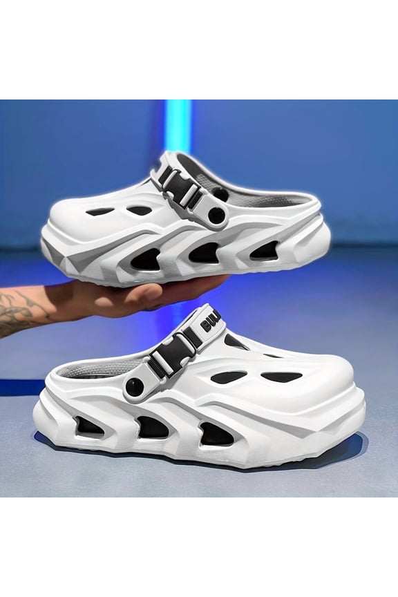 Men'S Mules, Perforated Shoes