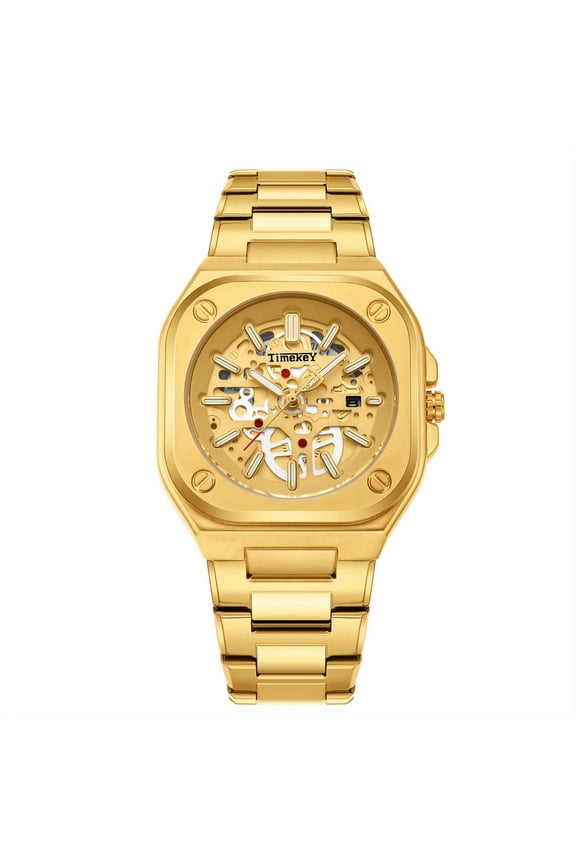 Men'S MultiFunction Luminous Quartz Watch 2025 Mechanical Style Calendar Display Dress Watch& Gifthot Sale low maintenance watch Japanese quartz movement. battery powered watch