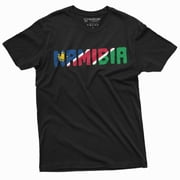 MenS Namibia T-Shirt Flag Coat Of Arms Nation Country Independence Day Mens Unisex Tee Shirt