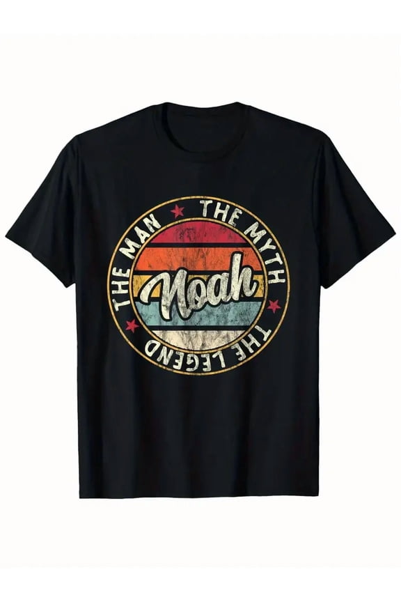 Men'S Noah The Man The Myth The Legend First Name Noah T-Shirt