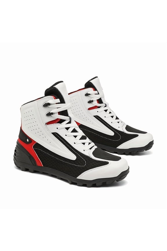 Men'S Outdoor Motorcycle Boots, Casual And Durable