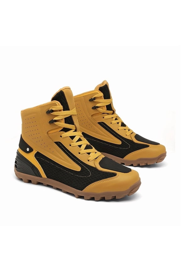Men'S Outdoor Motorcycle Boots, Casual And Durable