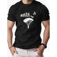 thumbnail image 1 of Men'S Parachute Pattern Casual Crew Neck Short T-Shirt | Regular Fit, Slight Stretch Fabric, Perfect for Summer, 1 of 10