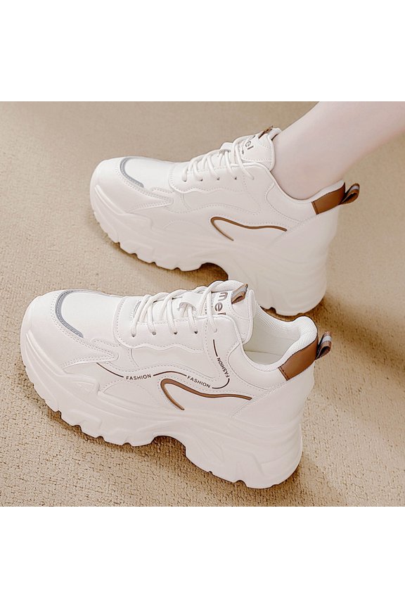 Men'S Platform Shoes with a Unique Korean-Inspired Design, Perfect for Every Season, Combining Trendy Sports And Casual Aesthetics