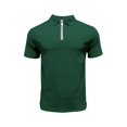 thumbnail image 1 of Men'S Quarter Zip Short Sleeve Top & Jogger Pants 2 Piece Outfit Dark Green XXL, 1 of 7