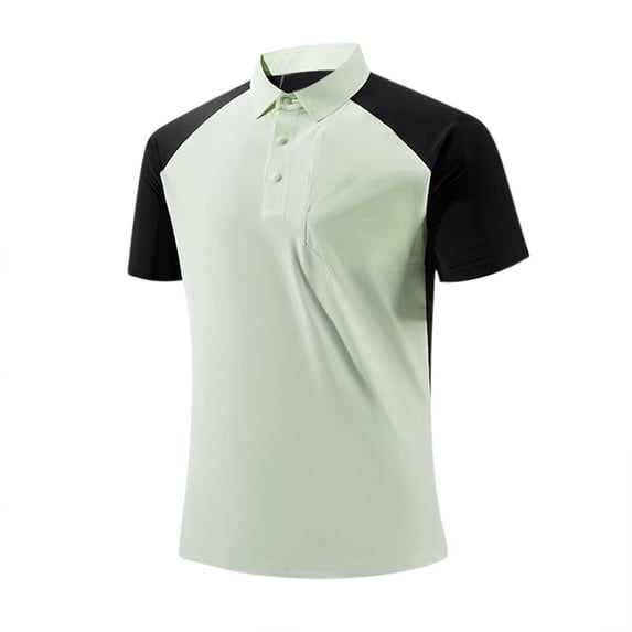 Men'S Quick Dry Short Sleeve Shirt, Performance for Athletic Casual Wear, Moisture Wicking and Breathable